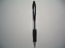 Автоматическая шариковая ручка с резиновым упором для пальцев BPGP-10R-F SUPER GRIP - фото 4477