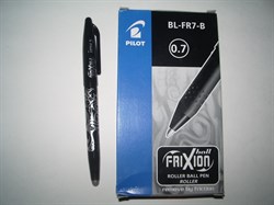 Ручка Pilot Frixion BL-FR-7 черная.