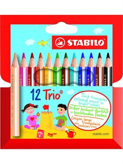 Набор цветных карандашей 12 цв. Stabilo 205/12-01 - фото 4785