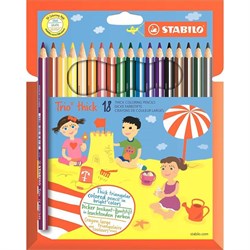 Набор цветных карандашей 18 цв. Stabilo 203/18-01 - фото 4787