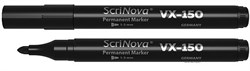 Маркер Permanent ScriNova VX-150/черный - фото 5321