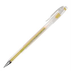 Гелевая ручка Crown HJR-500GSM золотая