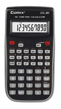 Научный калькулятор Comix CS-81 - фото 5774