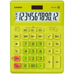 Калькулятор Casio GR-12C Жёлтый