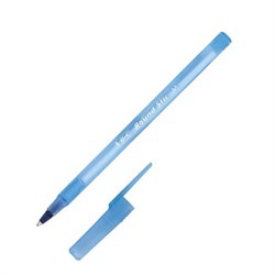 Ручка шариковая одноразовая BIC Round Stic 1 мм синяя - фото 5897