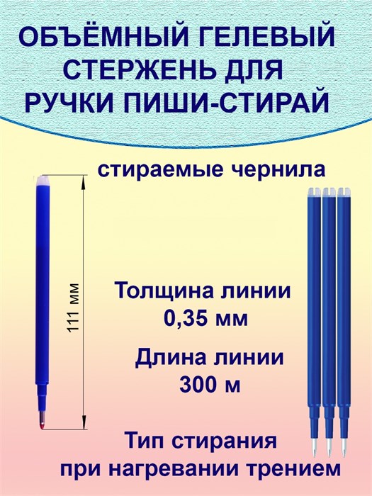 Стержень PILOT Frixion 0,7 мм.