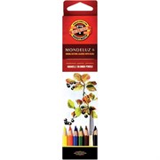 Набор акварельных цветных карандашей 6 цв. Mondeluz KOHINOOR 3715