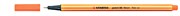 Капиллярная ручка stabilo point 88/054 неоновая оранжевая