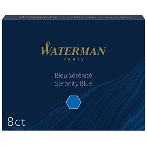 {{photo.Alt || photo.Description || 'Картриджи чернильные Waterman Standart, синий, 8шт., картонная коробка'}}